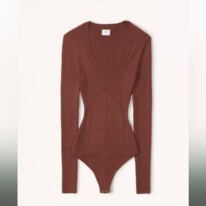 Abercrombie Scoopneck Sweater Bodysuit